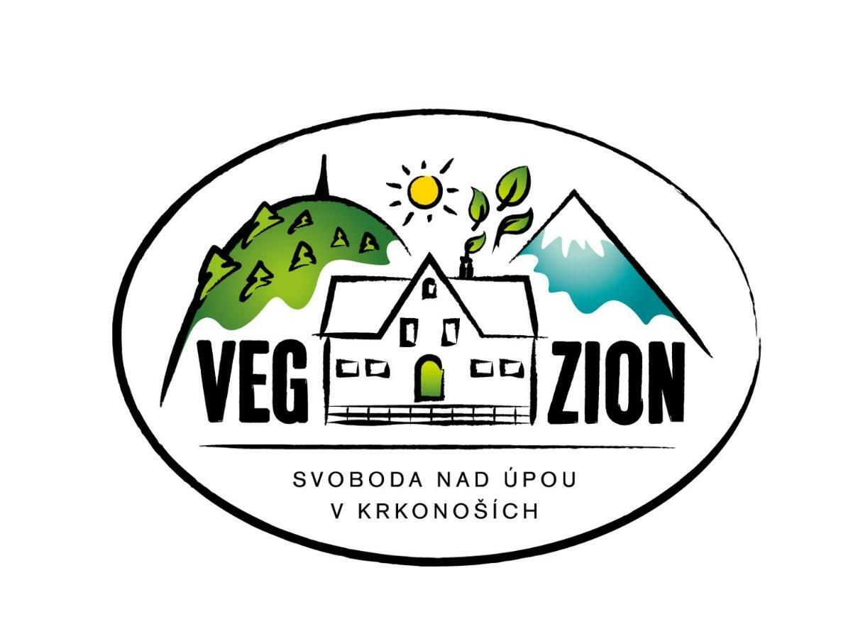 Vegzion - Vegan B&B Svoboda nad Úpou Exteriör bild